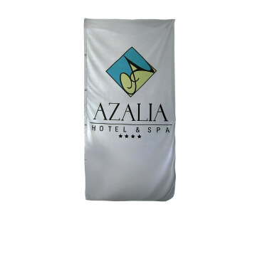 Фирмени знамена вертикални