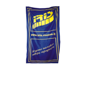 Фирмени знамена вертикални